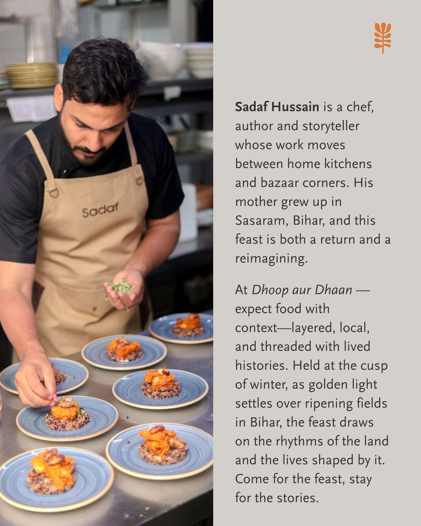 Dhoop aur Dhaan: A Bihari Feast