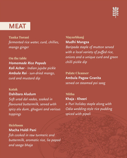 An Odisha Summer Table