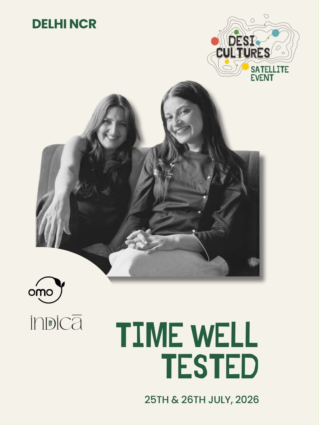 Time Well Tested | Vegetarian Meal | July 26
