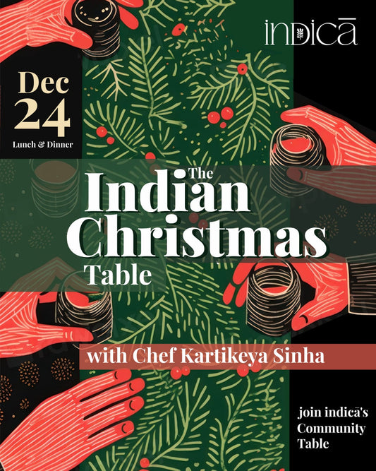 The Indian Christmas Table