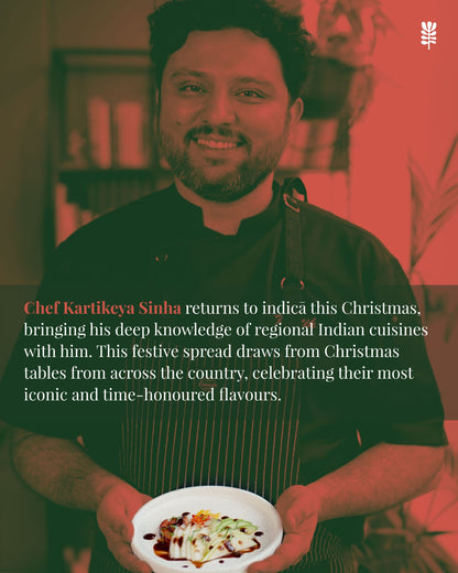 The Indian Christmas Table