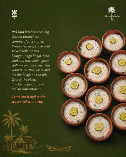 Pakhala Fermented Rice (Odisha's Summer Food)