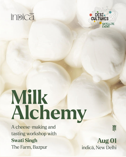 Milk Alchemy (Cheese-making & Tasting Workshop) | Aug 01